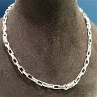 Collana Vidali Gioielli Uomo in Argento COAR-57-34 - COAR-57-34
